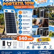 Lámpara solar y panel - Img 57731951