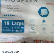 Pañales/ culeros para adultos ( Tipo Blumer) Talla L,$6500, Santos Suárez, no hago mensajería - Img 57728689