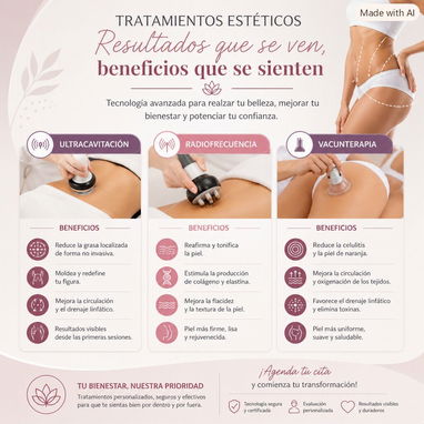 Equipo para cuidado facial y corporal, 4 en 1 ultracavitación, radiofrecuencia facial y corporal y vacumterapia - Img 128024843