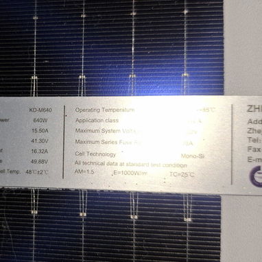 Paneles Bifaciales Monocristalinos 640 w - 2/2