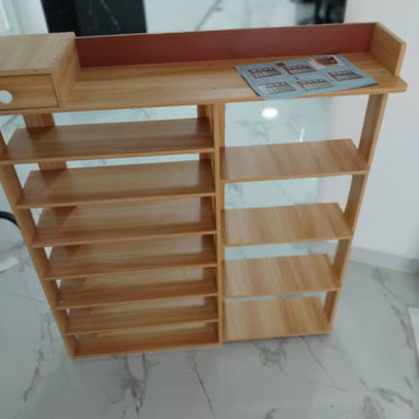 Zapatera de madera PVC capacidad 39 pares (L&G) - Img 101204599