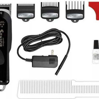 Clipper Wahl SENIOR ⭐Professional 5 Star⭐  Cordless +Base [8504-400]. Maquina de pelar. Barber. ORIGINAL. 0km en CAja - Img 123717589