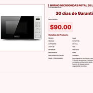 HORNO MICROONDAS ROYAL 20 L . - Img 57749347