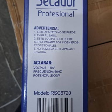 ‼️🌟Secadora de cabello Royal - 3/5