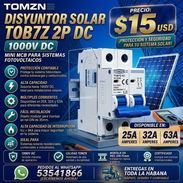 DISYUNTOR SOLAR TOB7Z 2P DC - Img 57763391