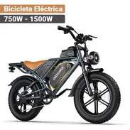 Bicicleta Eléctrica Deepower QS7 750W 1500W Peak 48V 20Ah 20x4 Fat Tire Negro - Img 56381081