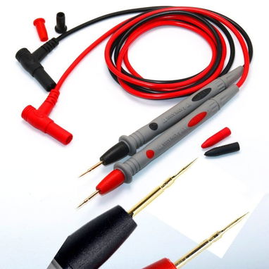new sellado!!!Extensión de multímetro de prueba : Punta de aguja de plomo sonda 10A Cable de pluma de alambre 53274327 - Img 114523437