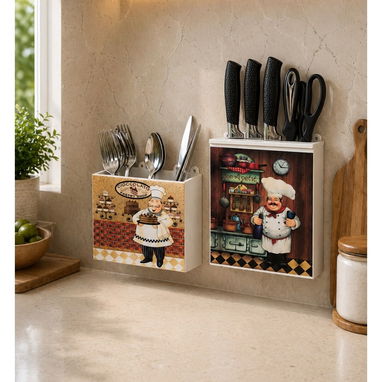 ORGANIZADORES DE COCINA, PORTACUBIERTOS  PORTACUCHILLOS, PORTAESPECIAS - 5/10