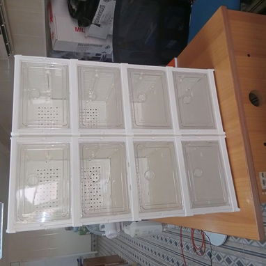 CAJONERA DE ZAPATOS PLEGABLE DOBLE . - 3/10