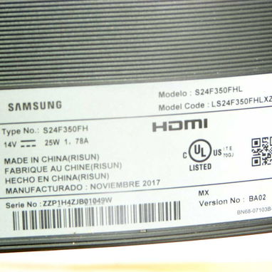 VENDO MONITOR SAMSUNG 24 PULGADAS (de uso) - Img 125127544