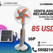 ventilador recargable con bateria de lithium - Img 54463275