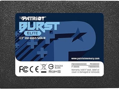 Patriot Burst Elite SATA 3 120GB SSD de 2.5" unidad de estado sólido - Img main-image