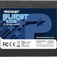 SSD Patriot de 120 gb de solo 2 meses de uso en perfecto estado - Img 45432232