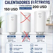 Calentadores 110v de 30 litros en 150 usd y 80 litros en 200 usd - Img 58329296