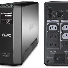 Back-UPS APC Pro 550 de 6 tomas, con batería y con 2 cables para conectar 1 PC y 1 Monitor en 85 USD - Img 118137620