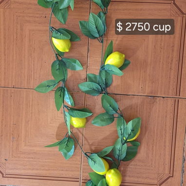 DECORACIÓNES DE DE FRUTAS Y PLANTAS ARTIFICIALES - 7/8