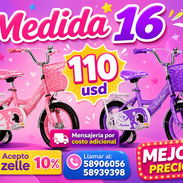 Bicicleta de niña medida 16 - Img 57151537