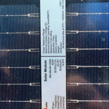 Panel solar bifacial 450w - 2/2