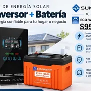 Kit Inversor 4K Sumry con Batería 2.56K Eco-Worthy - Img 58283786