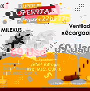 Ventiladores Recargables Milexus - Img 50538079