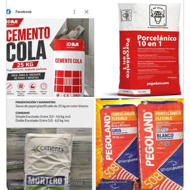 cemento cola de 20kg - 2/2