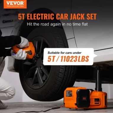GATO ELÉCTRICO 3 EN 1 . Gato hidráulico eléctrico. Compresor. Martillo de emergencia - 5/7