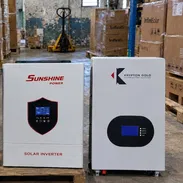 Kit de inversor suszhine 5 kw 110 y 220 Bateria de 5kwh - Img 57574991