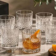 Juego de 6 vasos de cristal para whisky - Img 58262025