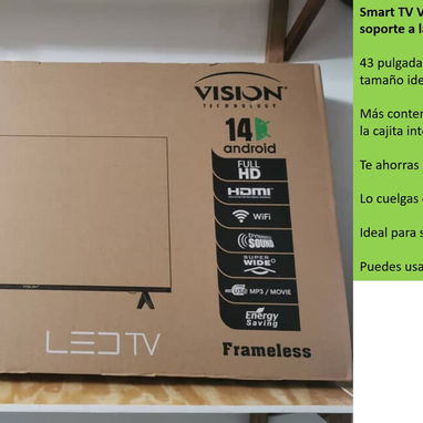 SmartTV, Soportes y Cajita decodificadora - Img 118179422