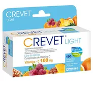 Crevet Light Vitamina C 100 mg Vitamina C masticable para niños Vitamina Infantil con sabor a frutas - Img 55201205