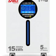 Batería de almacenamiento de energía LiFePO₄ de alta capacidad SAKO, diseñada para sistemas solares e inversores. - Img 58211433