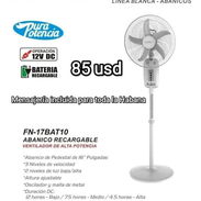 Ventilador Recargable de pedestal Sankey con mensajería incluida - Img 54983770