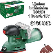 Lijadora Bosch inalámbrica profesional - Img 55359346