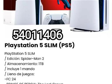 !!!Playstation 5 SLIM (PS5) / Edición: Spider-Man 2!!! - Img main-image