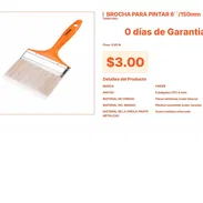 Resistencia y calidad certificada en la Brocha para pintar 6'' pro VPT#-0055 - Img 55559363