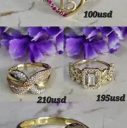 Anillos para mujer de oro 10k - Img 50389021