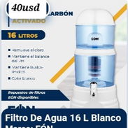 Filtro De Agua 16L (Color Blanco) - Img 56954293