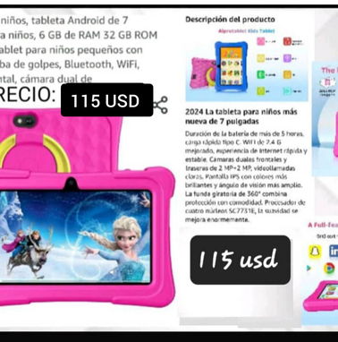 Tablets infantiles y artículos para entretenimiento - Img 86153054