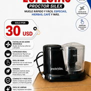 🌿 Moledor de Especias PROCTOR SILEX - 70g + Acero Inoxidable - $30 USD - Img 57274486