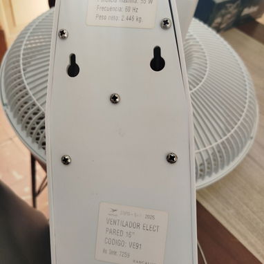 Ventilador de pared marca INPUT - Img 120596375