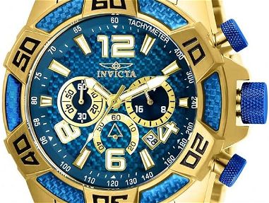 Invicta Reloj de cuarzo dorado 25852 Pro Diver con pantalla analógica para hombre, Oro, Buceador, movimiento de cuarzo - Img 64659222