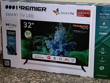 Televisor Premier smart tv de 32” nuevos en su caja - Img main-image