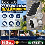CÁMARA DE SEGURIDAD SOLAR INALÁMBRICA LAXIHUB - Img 57874092
