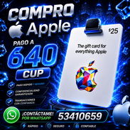 Compro tarjeta de regalo de apple Gift Card Precio 640CUP - Img 57126199
