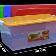 Caja organizadora plástica 70 lts - Img 58461743