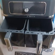 Freidora de Aire 4.2L + 4.2L (8.4 Litros) doble Marca EKO potencia 1700w precio $130 USD transporte Incluido - Img 56190328