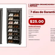 ZAPATERA ORGANIZADORA VERTICAL DE 10 REPISAS . - Img 56933874