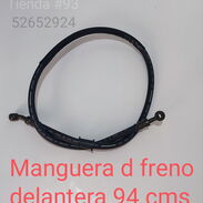 MANGUERA DE FRENO DELANTERA PARA MOTOS 94 cms - Img 45766087