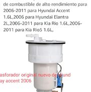 Asforador de combustible original nuevo de Hiunday accent 2006 al 2012 - Img 45934988