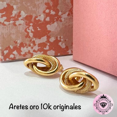 Aretes originales Oro 10K. El precio varía según el modelo. LM joyería. Garantía en su compra - Img 121566486